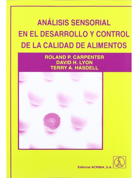 Analisis sensorial derrallo y control calidad de alimentos