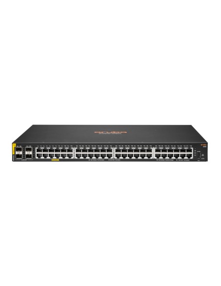 Aruba Networking CX 6100 48G Class4 PoE 4SFP+ 740W Gestionado L3 Gigabit Ethernet (10/100/1000) Energía sobre Ethernet (PoE) 1U