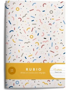 Libreta a5 44h 80g pauta 6mm con margen