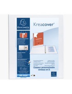 51820E carpeta de cartón A4 Blanco