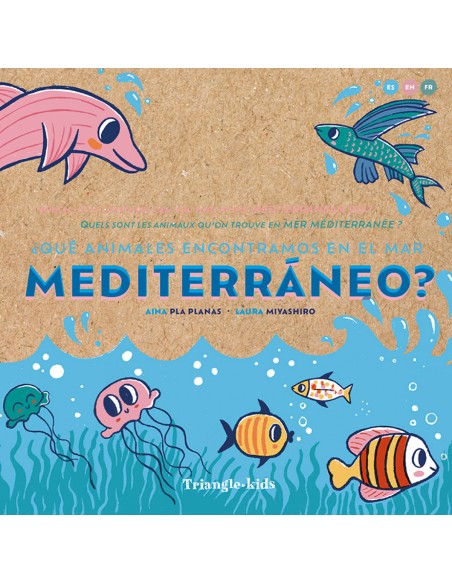 Que animales encontramos en el mar Mediterraneo Esp Ing Fra