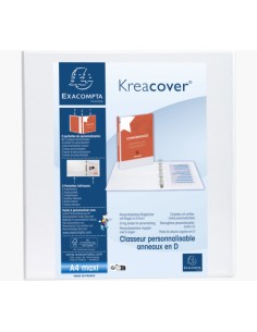 51824E carpeta Polipropileno (PP) Blanco A4