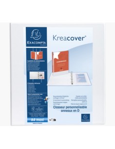 51825E carpeta Polipropileno (PP) Blanco A4