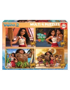 MULTI PUZZLES VAIANA 50 80 100 150 PIEZAS