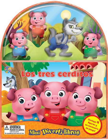 Los tres cerditos Mini Diverti Libros