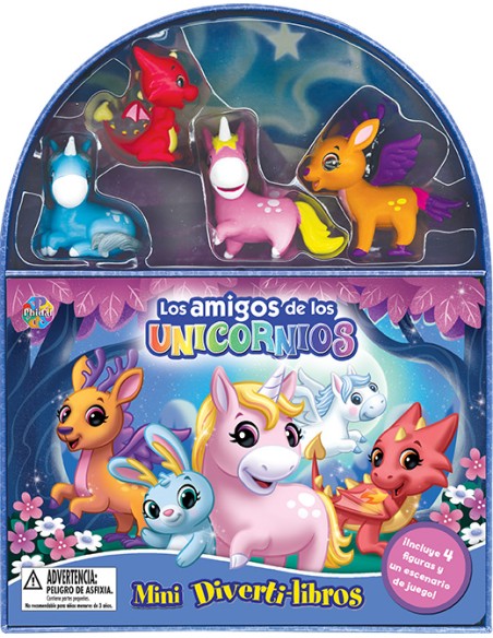Los amigos de los unicornios Mini Diverti Libros