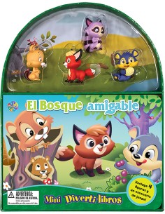 El bosque amigable Mini Diverti Libros