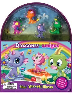 Dragones amigos Mini Diverti Libros