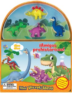 Amigos prehistoricos Mini Diverti Libros