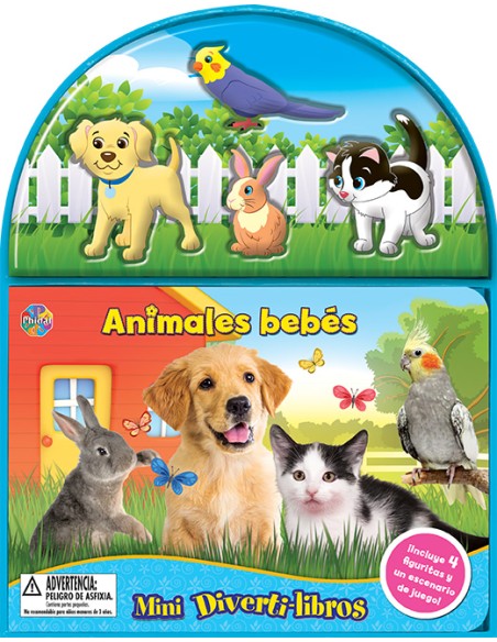 Animales bebes Mini Diverti Libros