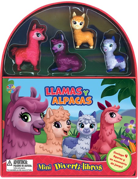 Llamas y alpacas Mini Diverti Libros