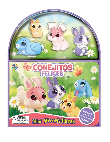 Conejitos felices Mini Diverti Libros