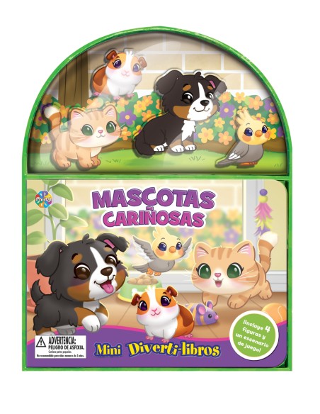 Mascotas carinosas Mini Diverti Libros
