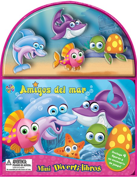 Amigos del mar Mini Diverti Libros
