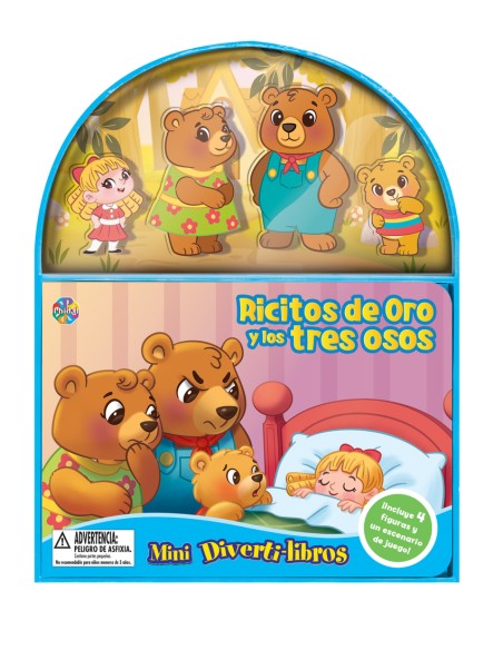 Ricitos de Oro y los tres osos Mini Diverti Libros