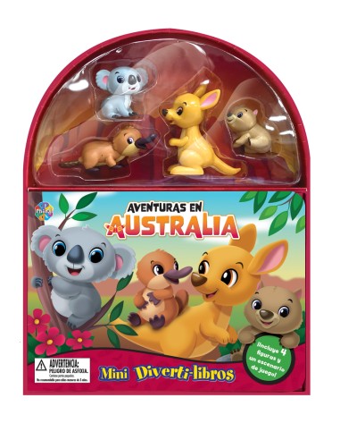 Aventuras en Australia Mini Diverti Libros