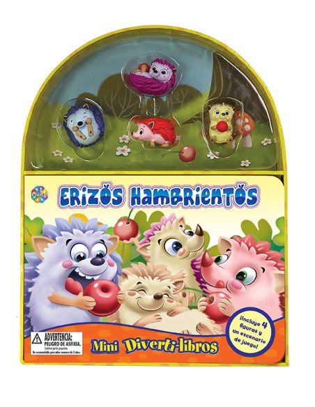 Erizos hambrientos Mini Diverti Libros
