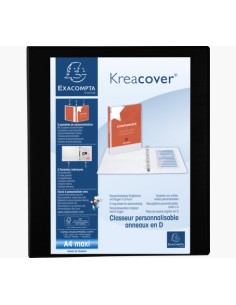 51846NE carpeta Polipropileno (PP) Negro A4