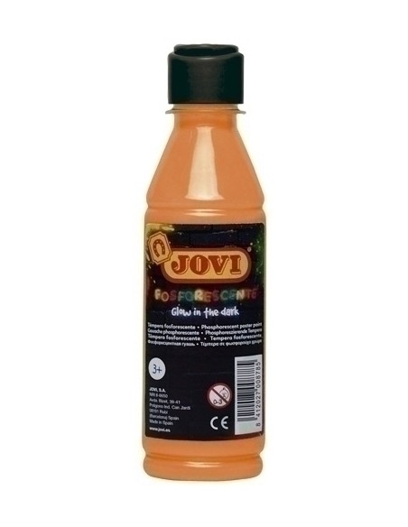TEMPERA JOVI LIQ.FOSFOR.250 ml NARANJA