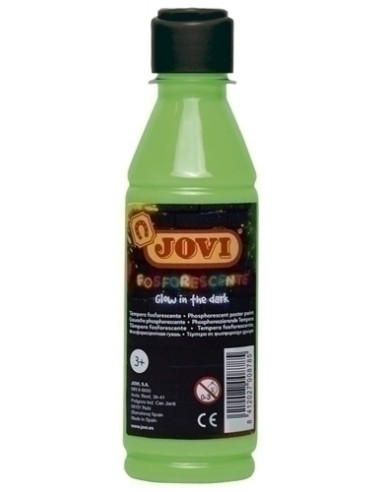 TEMPERA JOVI LIQ.FOSFOR.250 ml VERDE MED