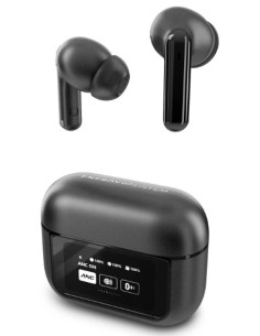 Display ANC Auriculares True Wireless Stereo (TWS) Dentro de oído Música/uso diario USB Tipo C Bluetooth Negro