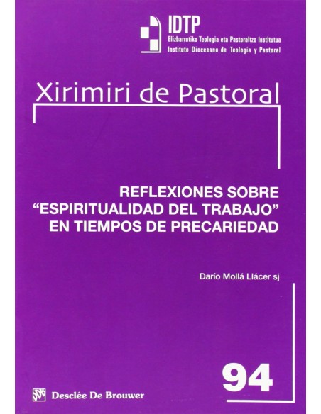 Reflexiones sobre Espiritualidad del trabajo en tiempos