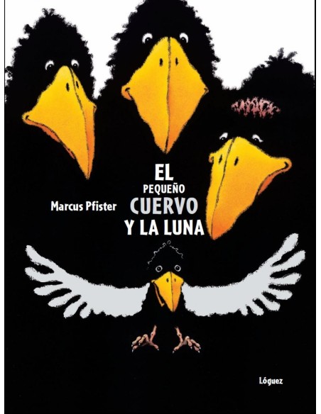 El pequeno cuervo y la luna