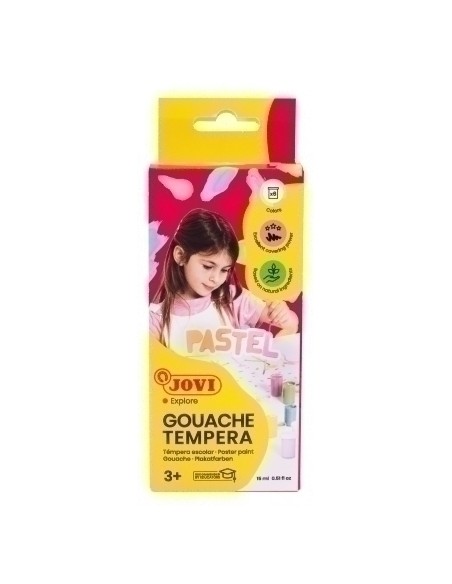 TEMPERA JOVI GOUACHE 15 ml ESTUCHE 6 - Pack de 12 unidades