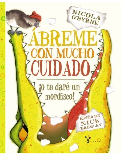 Abreme con mucho cuidado