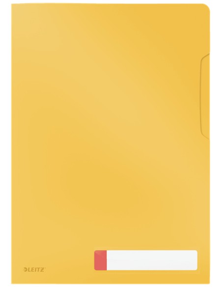 47080019 carpeta Polipropileno (PP) Amarillo A4  - Pack de 12 unidades