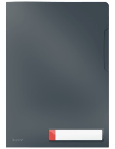 47080089 carpeta Polipropileno (PP) Negro A4  - Pack de 12 unidades