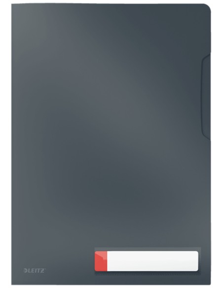 47080089 carpeta Polipropileno (PP) Negro A4  - Pack de 12 unidades