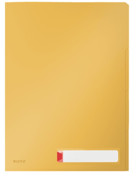 47160019 carpeta Polipropileno (PP) Amarillo A4  - Pack de 12 unidades