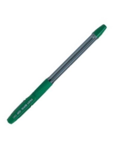 C 12 BOLIGRAFO PILOT BPS GP VERDE PUNTA 10MM