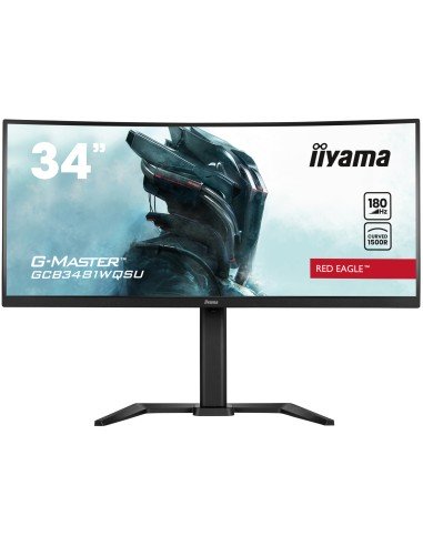 G-MASTER GCB3481WQSU-B1 pantalla para PC 86,4 cm (34") 3440 x 1440 Pixeles UltraWide Quad HD LCD Negro