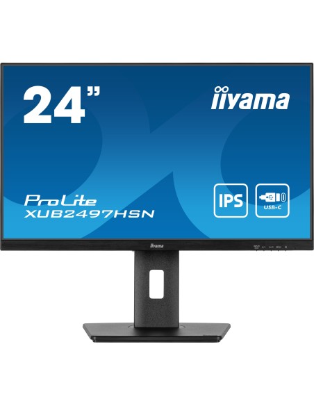 ProLite XUB2497HSN-B2 pantalla para PC 60,5 cm (23.8") 1920 x 1080 Pixeles Full HD LED Negro