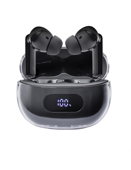 Buds Earphone Plus T310AE Black Auriculares True Wireless Stereo (TWS) Dentro de oído Llamadas/Música/Deporte/Uso diario USB Tip