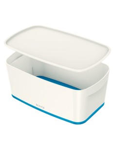 MyBox Bandeja de almacenamiento Rectangular Acrilonitrilo butadieno estireno (ABS) Azul, Blanco