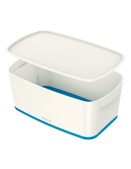MyBox Bandeja de almacenamiento Rectangular Acrilonitrilo butadieno estireno (ABS) Azul, Blanco