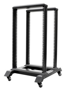 DR6618 18U Rack o bastidor independiente Negro