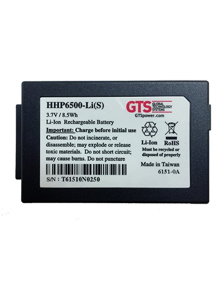 HHP6500-LI(S) pieza de repuesto para ordenador de bolsillo tipo PDA Batería
