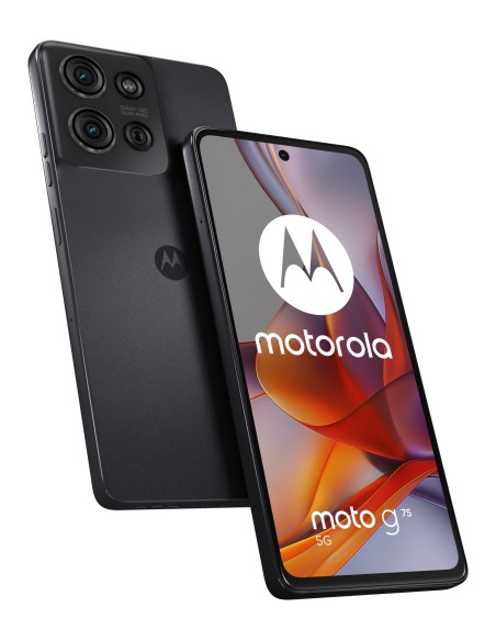 moto G75 5G 17,2 cm (6.78") Ranura híbrida Dual SIM Android 14 USB Tipo C 8 GB 256 GB 5000 mAh Gris