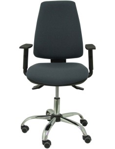 SILLA CON RUEDAS ELCHE RESPALDO Y ASIENTO BALI GRIS BRAZOS