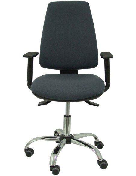 SILLA CON RUEDAS ELCHE RESPALDO Y ASIENTO BALI GRIS BRAZOS