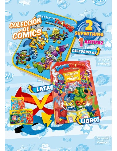 Libro Coleccionista Comics Superthings Rescue Force