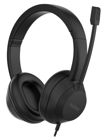 NXAUSB02 auricular y casco Auriculares Alámbrico Llamadas/Música USB tipo A Negro