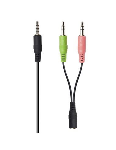 21665 auricular y casco Auriculares Alámbrico Dentro de oído Llamadas/Música Negro