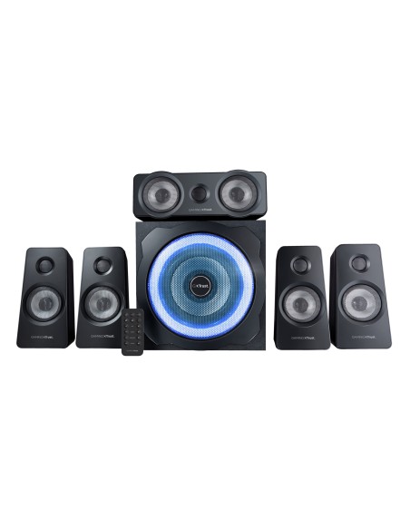 GXT 658 Tytan 5.1 conjunto de altavoces 90 W Universal Negro 5.1 canales
