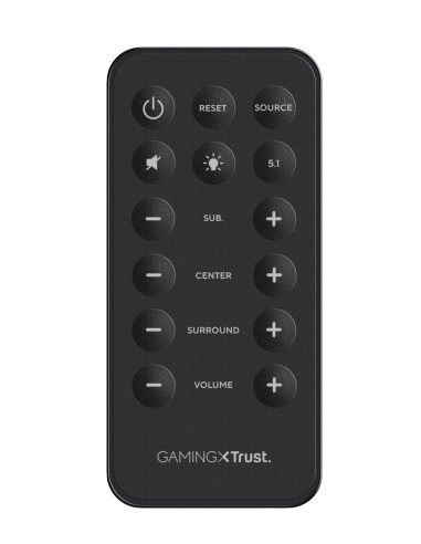 GXT 658 Tytan 5.1 conjunto de altavoces 90 W Universal Negro 5.1 canales