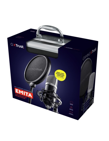 21753 micrófono Negro Micrófono de estudio